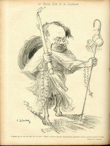 Illustrazione di Charles Léandre (1862-1934) in Le Rire