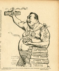 Le Lire, Satirico in B&N da Charles Leandre