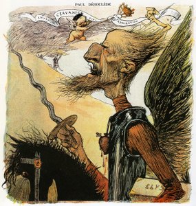 Paul Deroulede (1846-1914), scrittore francese e attivista nazionalista, importante attore nell