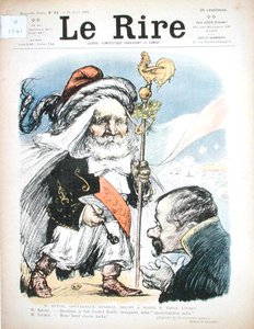 Ricevimento del Presidente Emile Loubet (1838-1929) da parte del Governatore Generale dell