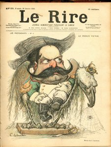 Il riso, satirico a colori da Charles Leandre