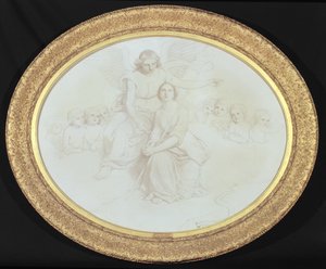 Una scena che illustra i versi 979-995 di Comus di John Milton (1608-74) da Charles Lock Eastlake