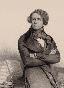 Ritratto del violoncellista e compositore Adrien-François Servais 1807-1866, 1838