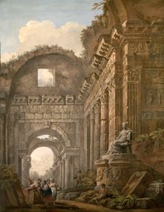 Rovine architettoniche da Charles Louis Clerisseau
