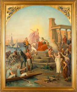 Allegoria degli sport da Charles Louis Fredy de Coubertin