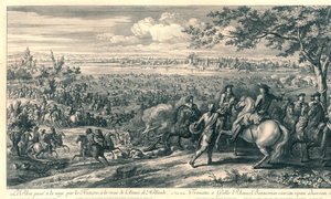 Gli eserciti francesi attraversano il Reno a Lobith, 1672