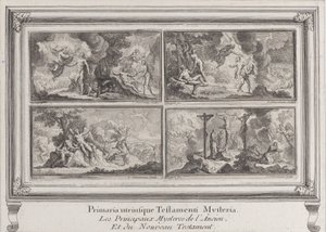 Quattro scene bibliche: i principali misteri del Vecchio e Nuovo Testamento, 1680-1728