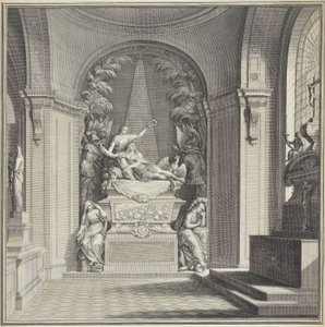 Tomba di Turenne da Charles Louis Simonneau