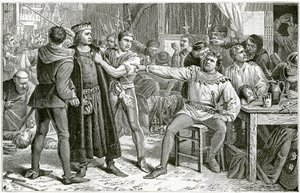 Lord Saye e Sele portati davanti a Jack Cade, 1896 da Charles Lucy