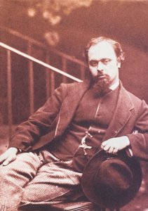 Dante Gabriel Rossetti da Charles Lutwidge (1832 98) Dodgson