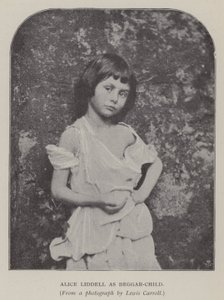 Alice Liddell come bambina mendicante