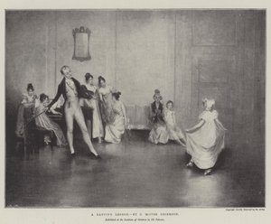 Una lezione di danza