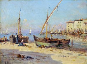 Veduta di Martigues da Charles Malfroy