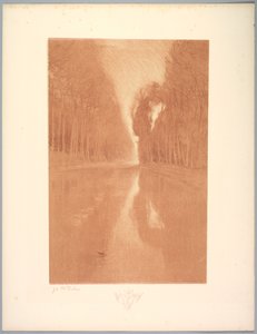 Serie di paesaggi: Paesaggio, Tavola 2, Remarque, Stelle da Charles Marie Dulac