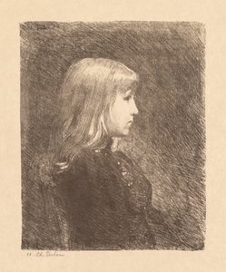 Giovane signora Jeune Fille, 1892 da Charles Marie Dulac
