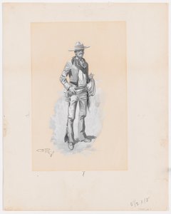 Blanco, per Charles J. Steedman, Bucking the Sagebrush da Charles Marion Russell