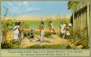 Mostra degli Indiani Irochesi, Museo Statale, Albany