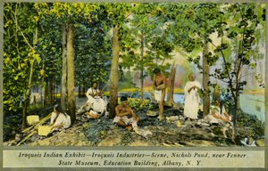 Mostra degli indiani Irochesi, Museo statale, Albany