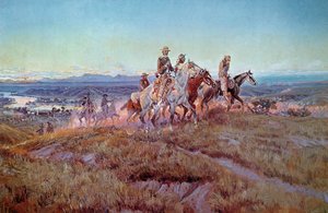 Cavalieri della prateria da Charles Marion Russell