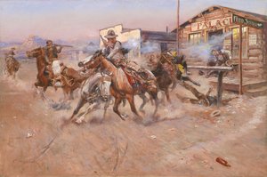 Fumo di un .45 da Charles Marion Russell