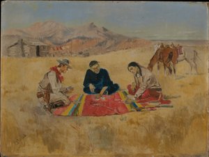 La partita a poker da Charles Marion Russell