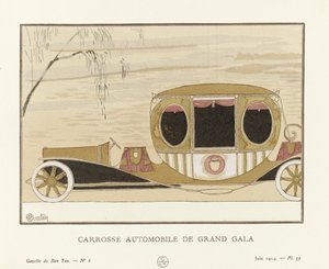 Carrosse Automobile de Grand Gala, pub. 1914 da Charles Martin