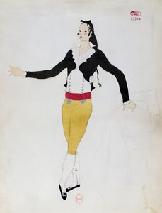 Costume per il personaggio di Figaro da Il Barbiere di Siviglia di Gioacchino Rossini da Charles Martin
