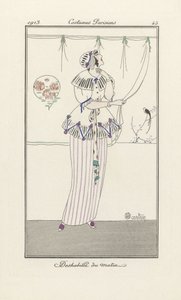 Déshabillé du matin, da Costumes Parisien, pub.1913