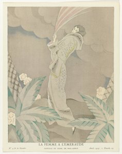 Gazette du Bon Ton 1923, No. 5, Pl. 23: La Femme a l
