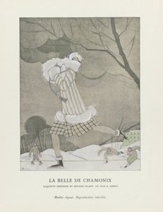 La Belle de Chamonix, pub. 1924 da Charles Martin