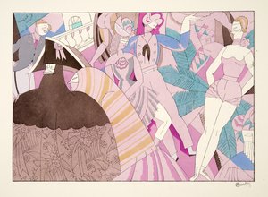 Le Carnaval, da Sports & Divertissements, pub. 1914 da Charles Martin