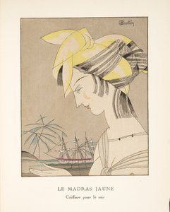 Le Madras Jaune, da una Collezione di Tavole di Moda, 1920