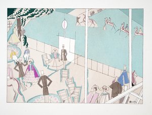 Les Courses, da Sports & Divertissements, pub. 1914 da Charles Martin