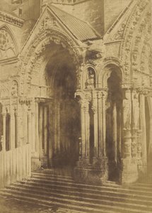 Cattedrale di Chartres. Portale settentrionale. da Charles Marville