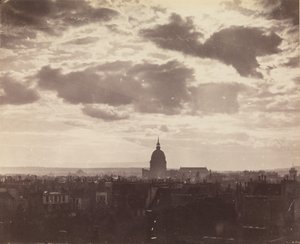 Studio delle nuvole su Parigi da Charles Marville