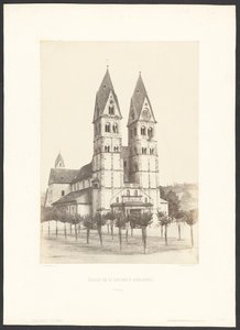 Chiesa di San Castore a Coblentz da Charles Marville