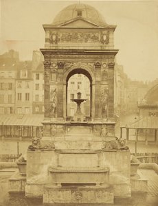 La facciata della Fontana degli Innocenti, Parigi da Charles Marville