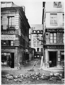 Parigi 4 rue de Breteuil, vista presa da rue Reaumur verso rue Vaucanson, 1858-78