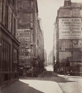 Rue Saint-Jacques, 1864-prima del febbraio 1867 (foto) da Charles Marville