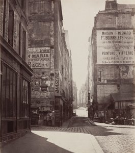 Rue Saint-Jacques, 1864-prima di febbraio 1867 da Charles Marville