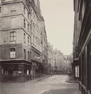 Rue de la Ferronnerie, c. 1865 da Charles Marville