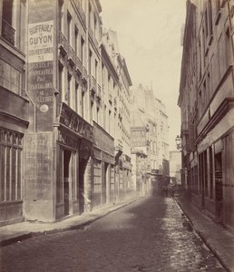 Rue des Bourdonnais da Rue de Rivoli da Charles Marville