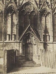 La Porta Rossa, portale nord della Cattedrale di Notre-Dame, Parigi