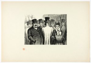 Le Boulevard des Italiens, da Tirage Unique de Trente-Six Bois