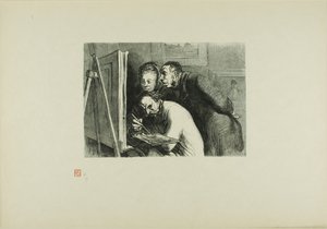 Pittore e il borghese