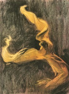 Loïe Fuller Robe Jaune, c. 1895 da Charles Maurin