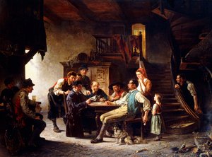 Leggendo le notizie, 1887