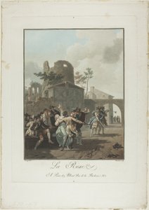 La Rixe da Charles Melchior Descourtis