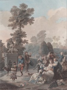 Le Tambourin, 1788-94 da Charles Melchior Descourtis
