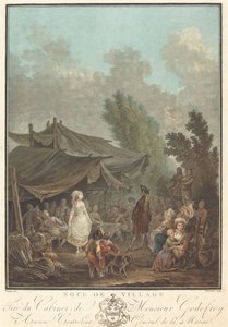 Noce de Village da Charles Melchior Descourtis